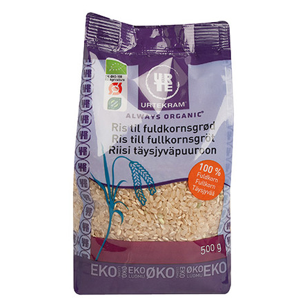 Grødris fuldkorn Ø 500 g