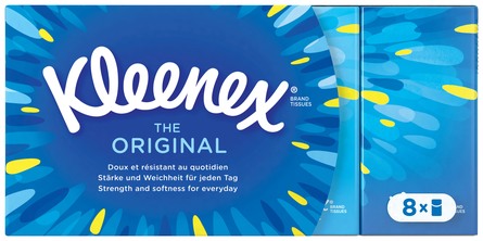 Kleenex Original lommepakke 8 x 9 stk