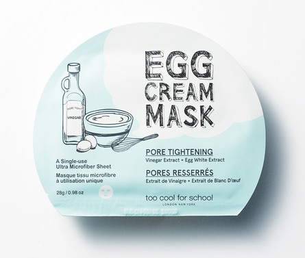 Too Cool For School Egg Cream Mask Pore Tightening