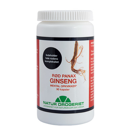 Natur Drogeriet Rød Ginseng 90 kap