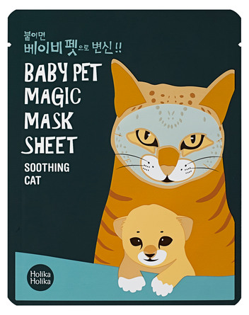 Holika Holika Baby Pet Magic Mask Sheet (Cat) 22 ml