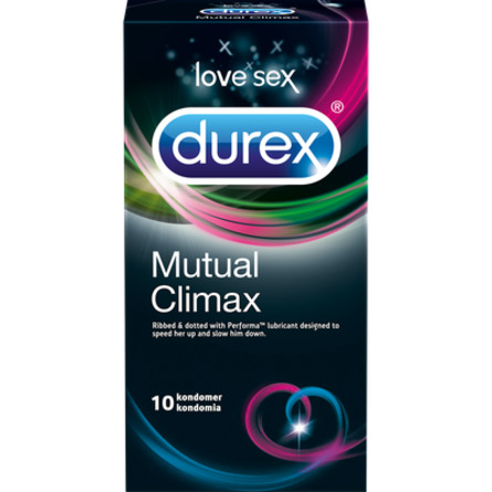 Durex Mutual Climax kondom 10 stk
