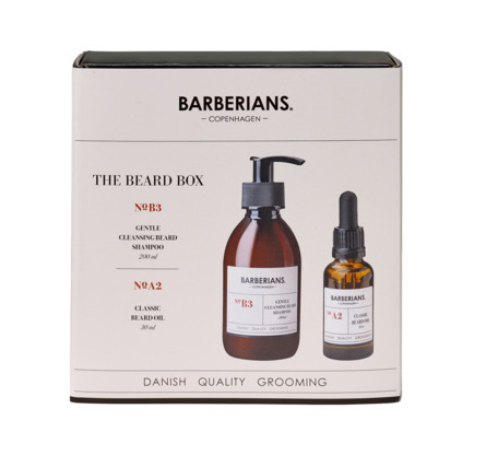Barberians cph Beard Box Shampoo+ Beard Oil