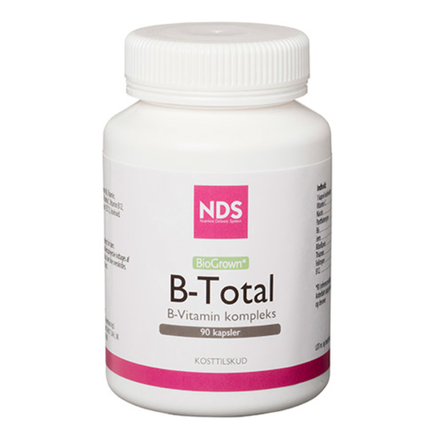 Køb B-Total Vitamin 90 Tabl. Fra NDS - Matas