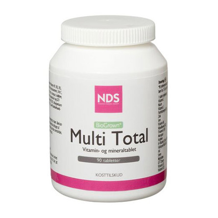 Multi Total multivitamin og mineral 90 tab