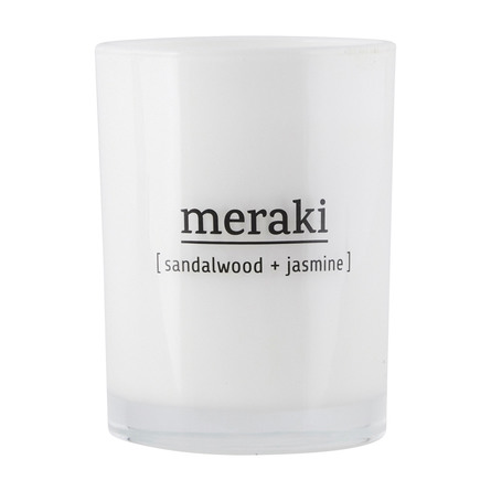 Meraki Duftlys Sandalwood & Jasmine
