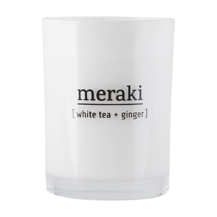 Meraki Duftlys White Tea & Ginger