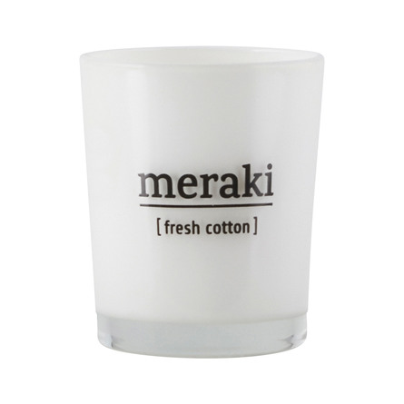 Meraki Duftlys Fresh Cotton