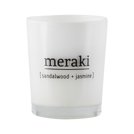 Meraki Duftlys Sandalwood & Jasmine