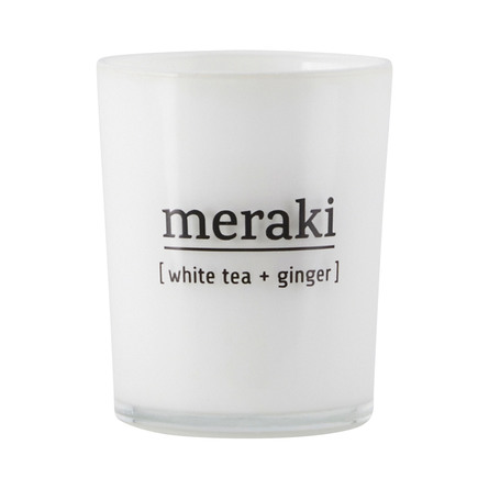 Meraki Duftlys White Tea & Ginger