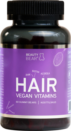 Beauty Bear HAIR Vitamins 60 gummies