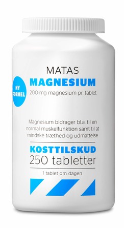 Matas Striber Magnesium 250 tabl.