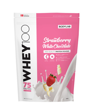 BodyLab Whey 100 Strawberry & White Chocolate 1 kg