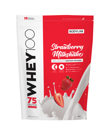BodyLab Whey 100 Strawberry Milkshake 1 kg