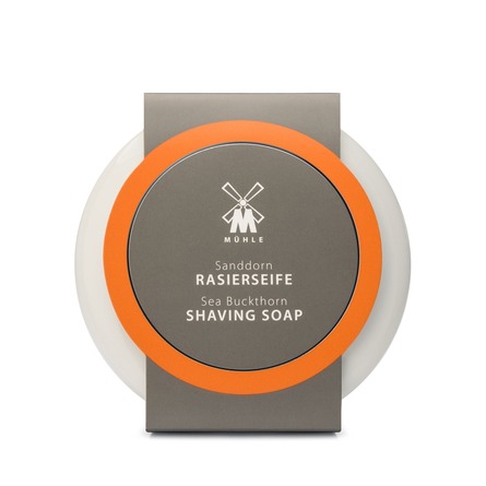 Mühle Barbersæbe i skål, Havtorn, 65 gr.
