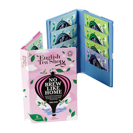 English Tea Shop English Tea Traveller Pack Pink 8 breve