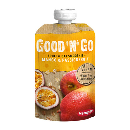 Semper Smoothie frugt og havre m. 120 gr.