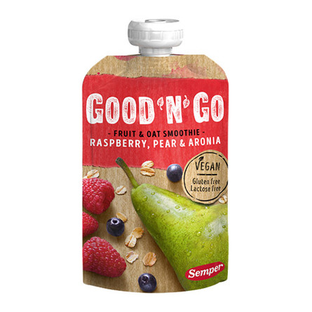 Semper Smoothie frugt og havre m. 120 gr.