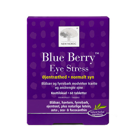 New Nordic Blue Berry™ Eye Stress 60 tab 60 kaps.
