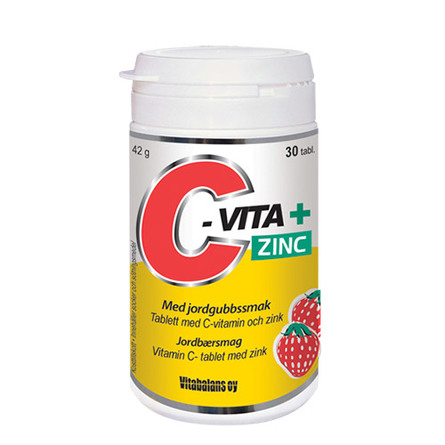 Vitabalans Oy C-Vita + Zinc 30 tabl.