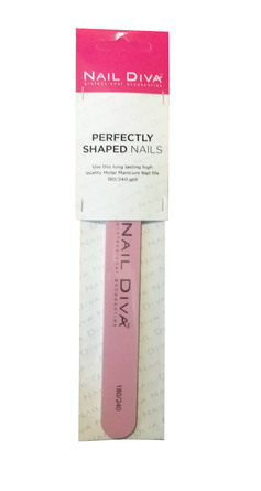 CND Mylar File 180/240 Grit Pink
