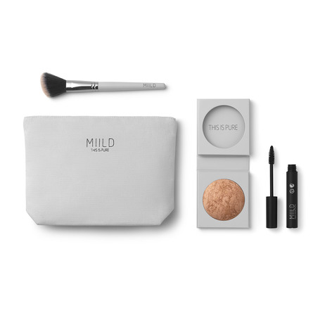 MIILD Golden Glow Beauty Bag