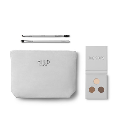 MIILD Eyecatch Effect Beauty Bag Dark Stone