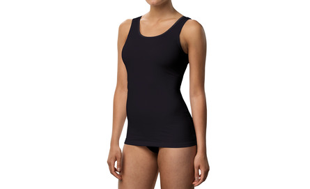 Laze Top/Singlet 1-pak Sort Str. XL