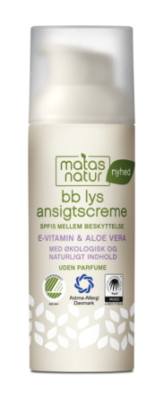 Matas Natur BB Ansigtscreme SPF15 Lys