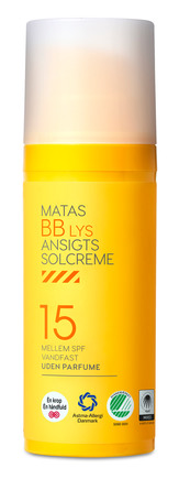 Matas Striber BB Ansigtssolcreme SPF 15 Lys