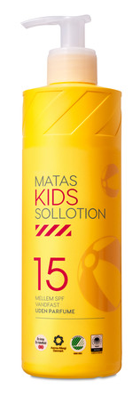 Matas Striber Kids Solsollotion SPF 15 400 ml