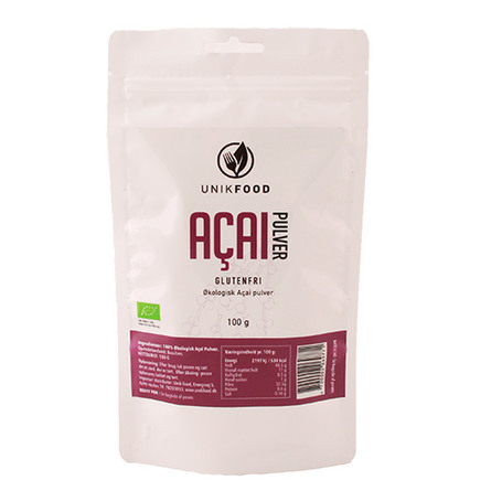 Unik Food Acai pulver Øko 100 gr