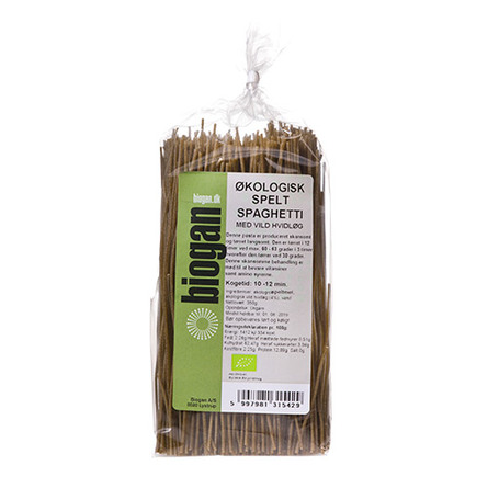 Spaghetti spelt Ø m. vilde hvidløg 350 g