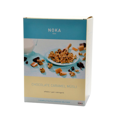 Mysli chokolade karamel Noka diæt Til 7 må 329 g
