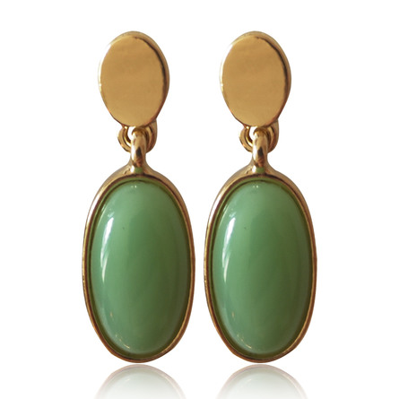 Everneed Sizze Øreringe Jade Green