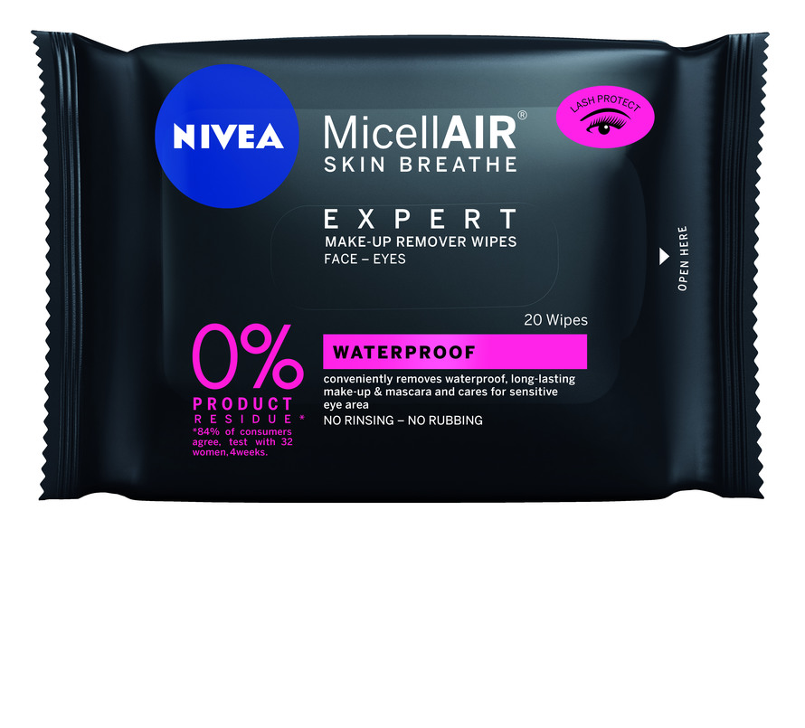 Køb Nivea MicellAir Expert Make-up Remover -