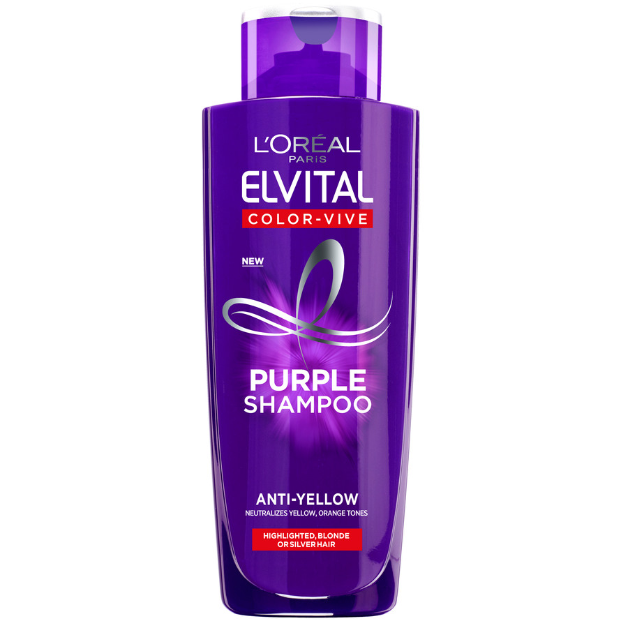 Køb Elvital L'Oréal Paris Color Vive Purple shampoo 200 - Matas
