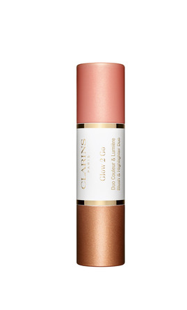 Clarins Stick Blush & Highlighter 02 Golden Peach