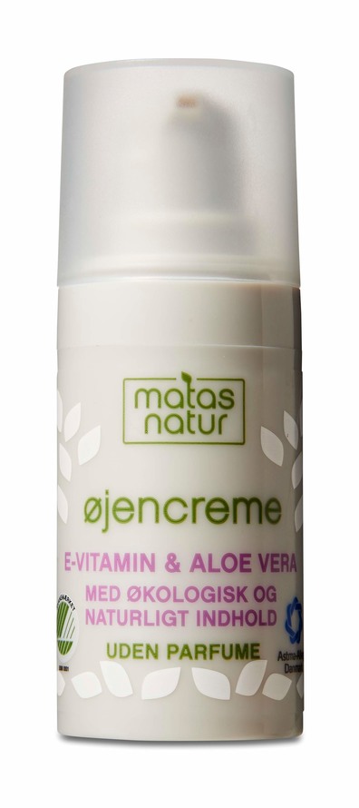 Køb Matas Natur Aloe & E-vitamin Øjencreme 15 - Matas