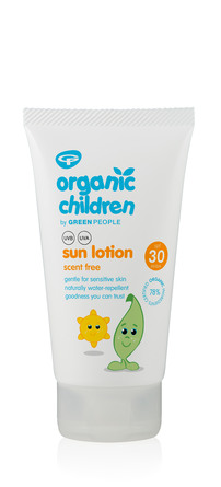 Green People Children's Sun Lotion Scent Free SPF 30 150 ml