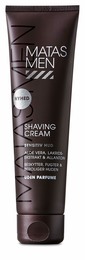 Matas Striber Men Shaving Cream til Sensitiv Hud Uden Parfume 100 ml