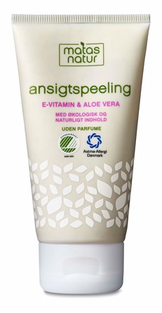 Matas Natur Aloe Vera & E-vitamin Ansigtspeeling 80 ml