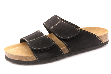 Matas Material Sandal Black Velcro Str. 39
