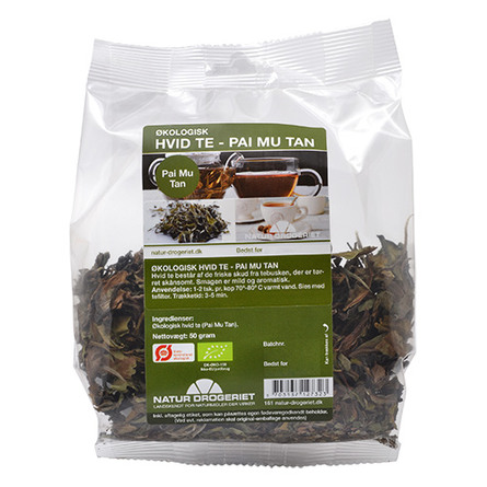 Hvid te (Pai Mu Tan) Ø 50 g
