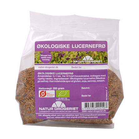 Natur Drogeriet Lucernefrø Øko 200 gr