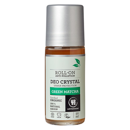 Urtekram Green Matcha Anti-pollution Deokrystal Roll-on Øko 50 ml