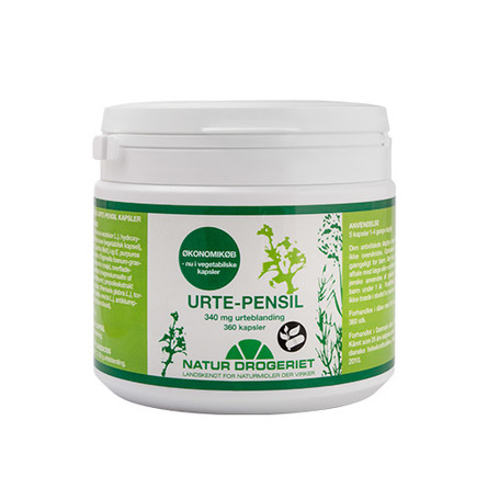 Natur Drogeriet Urte-Pensil 360 kapsler