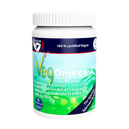 Biosym VegOmega-3 60 kapsler