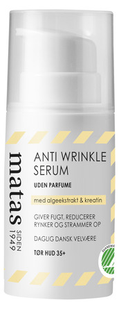 Matas Striber Anti Wrinkle Serum til Tør Hud Uden Parfume 30 ml
