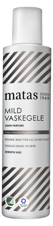 Matas Striber Mild Vaskegele til Sensitiv Hud Uden Parfume 250 ml